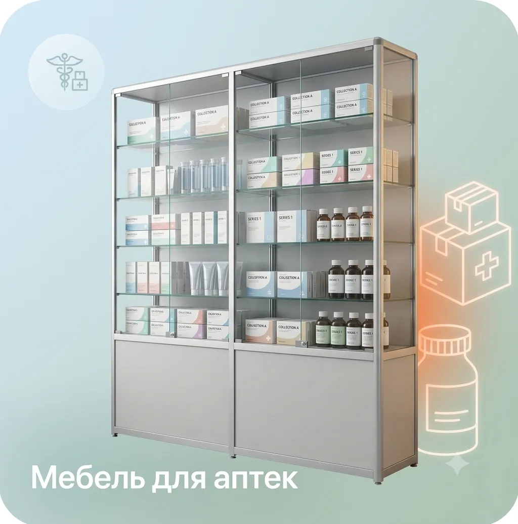 Мебель для аптек