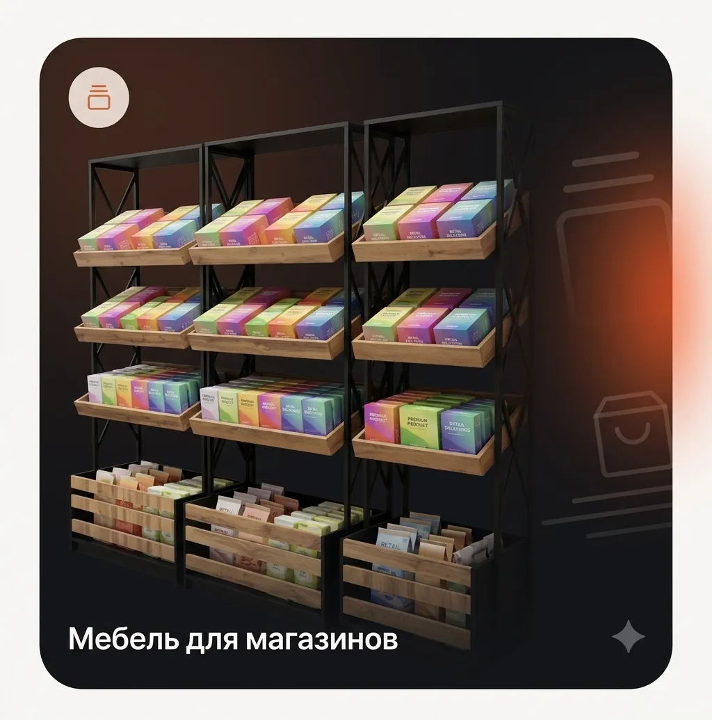 Мебель для магазинов